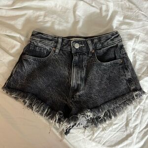 Pacsun Black High Rise Festival Shorts